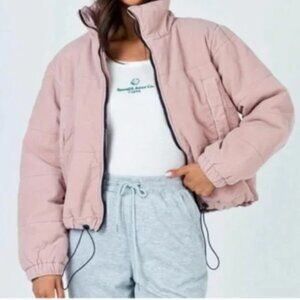Princess Polly Light Pink Puffer